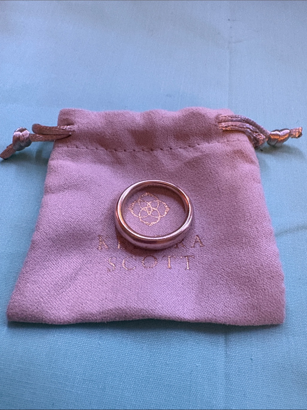 Kendra Scott Vintage Silver Band Preowned 75